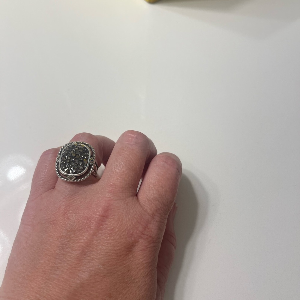 Brighton Silver and Grey Ring